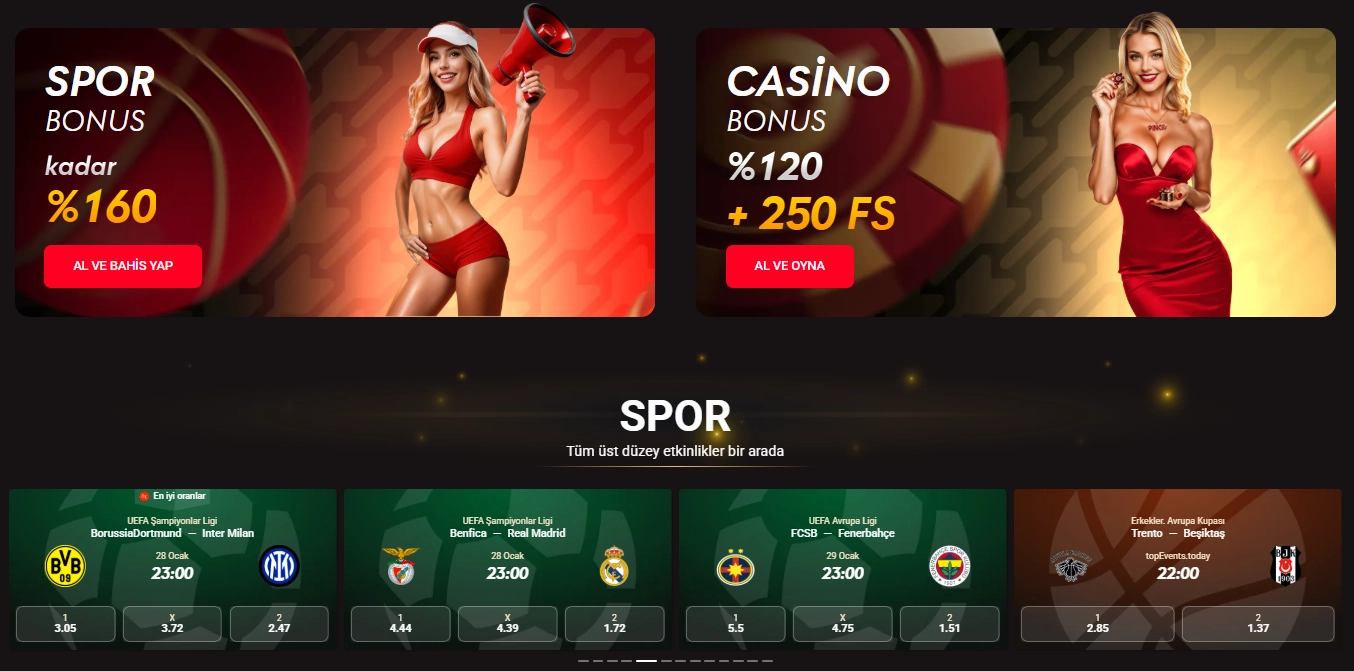 Pinco bonusları ve kampanyaları